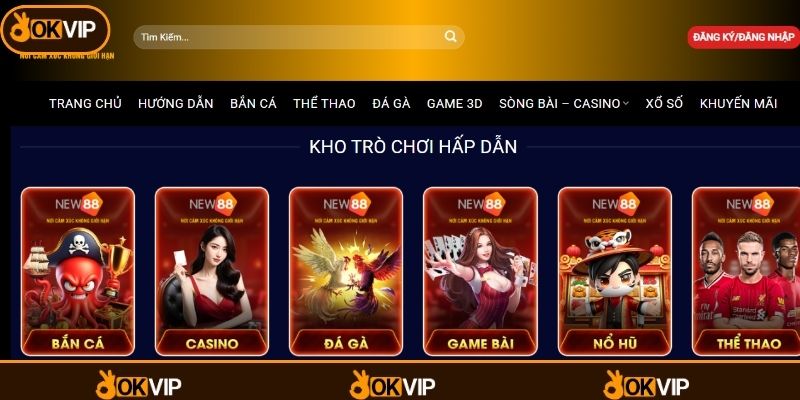 NEW88 – Dấu Ấn Giải Trí Số Cùng Đối Tác OKVIP - OKVIP - cimoje